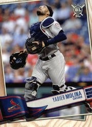 2019 Topps Big League Base Set Yadier Molina #338 card