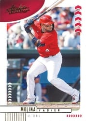 2020 Panini Absolute Base Set Yadier Molina #72 card