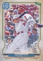 2020 Topps Gypsy Queen Base Set Yadier Molina #273 card