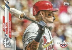 2020 Topps Opening Day Base Set Yadier Molina #130 card