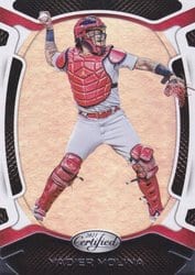 2021 Panini Chronicles Certified Yadier Molina #26 card