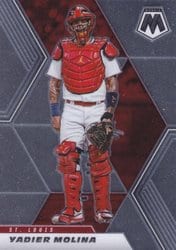 2021 Panini Mosaic Base Set Yadier Molina #189 card