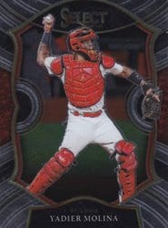 2021 Panini Select Base Set Yadier Molina #35 card