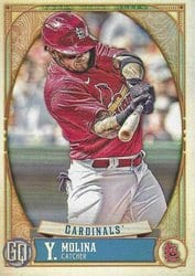 2021 Topps Gypsy Queen Base Set Yadier Molina #282 card