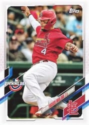 2021 Topps Opening Day Base Set Yadier Molina #41 card