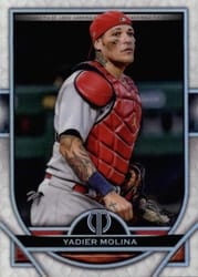 2021 Topps Tribute Base Set Yadier Molina #68 card