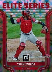 2022 Donruss Elite Series Yadier Molina #ES-4 card