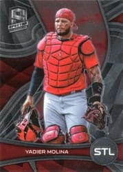 2022 Panini Chronicles Spectra Yadier Molina #27 card