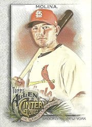 2022 Topps Allen & Ginter Base Set Yadier Molina #1 card
