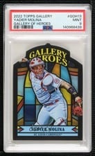 2022 Topps Gallery Gallery of Heroes Yadier Molina #GOH-13 card
