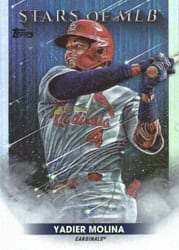 2022 Topps Stars of MLB Yadier Molina #SMLB-19 card