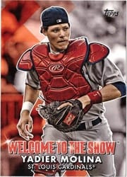 2022 Topps Welcome to the Show Yadier Molina #WTTS-42 card