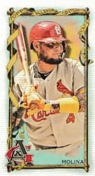 2023 Topps Allen & Ginter Minis Yadier Molina #75 card
