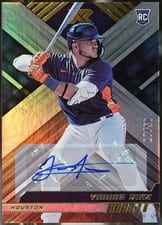 2023 Panini Chronicles XR Autographs Yainer Diaz #4 card