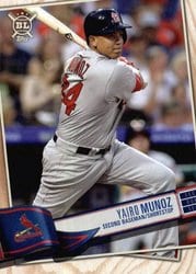 2019 Topps Big League Base Set Yairo Munoz #132 card
