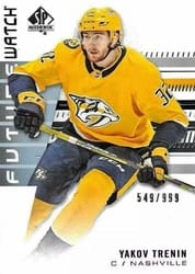2019-20 SP Authentic Base Set Yakov Trenin #227 card