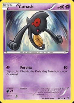 Noble Victories Yamask #44 card