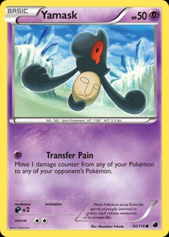 Plasma Freeze Yamask #54 card