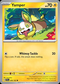 Temporal Forces Yamper #58 card