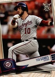 2019 Topps Big League Base Set Yan Gomes #288 card