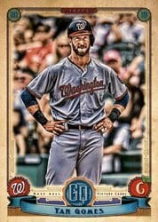 2019 Topps Gypsy Queen Base Set Yan Gomes #190 card