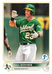 2022 Topps 1st Edition Base Set Yan Gomes #294 card