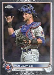 2022 Topps Chrome Update Base Set Yan Gomes #USC11 card