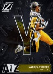 2024 Panini Zenith A to Z Yancey Thigpen #25 card