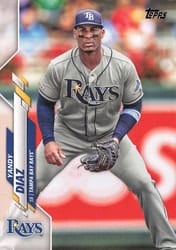 2020 Topps Base Set Yandy Diaz #487 card