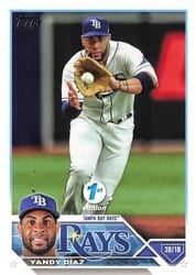 2023 Topps 1st Edition Base Set Yandy Diaz #227 card