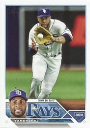 2023 Topps Base Set Yandy Diaz #227 card