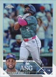 2023 Topps Chrome Update 2023 All-Star Game Yandy Díaz #ASGC-11 card