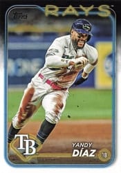 2024 Topps Base Set Yandy Díaz #52 card