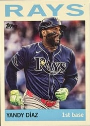 2025 Topps Archives Base Set Yandy Díaz #16 card