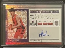 2025-26 NBA Hoops Hoops Rookie Signatures Yang Hansen #HRS-YH card