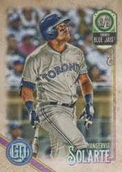 2018 Topps Gypsy Queen Base Set Yangervis Solarte #226 card