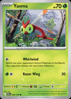 2025 Destined Rivals Yanma #2 card