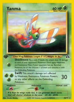 Neo Discovery Yanma #36 card