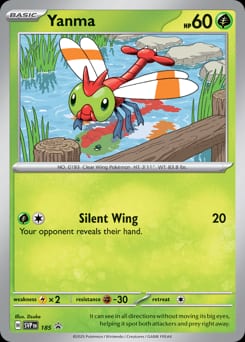 2022 Scarlet & Violet Promos Yanma #185 card