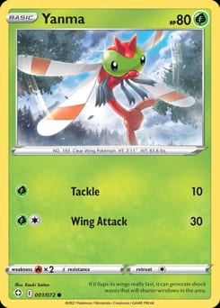 Shining Fates Yanma #1 card