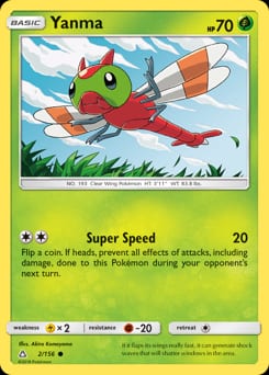 Ultra Prism Yanma #2 card