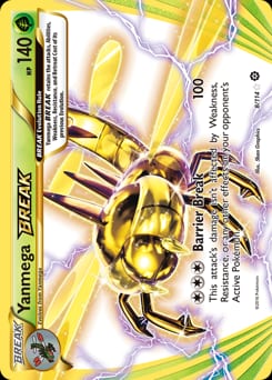 Steam Siege Yanmega BREAK #8 card