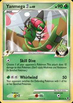 Rising Rivals Yanmega E4 #37 card
