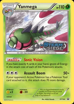 2013 XY Black Star Promos Yanmega #XY144 card