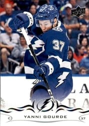 2018-19 Upper Deck Base Set Yanni Gourde #416 card