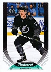2020-21 Parkhurst Base Set Yanni Gourde #13 card