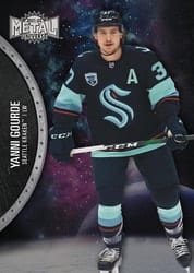2021-22 SkyBox Metal Universe Base Set Yanni Gourde #41 card