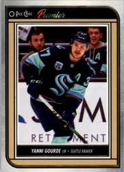 2022-23 O-Pee-Chee OPC Premier Yanni Gourde #P-54 card