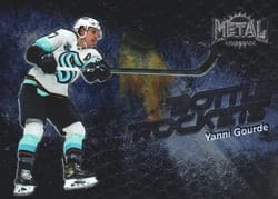 2022-23 SkyBox Metal Universe Bottle Rockets Yanni Gourde #BR-29 card