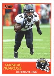 2019 Score Base Set Yannick Ngakoue #70 card